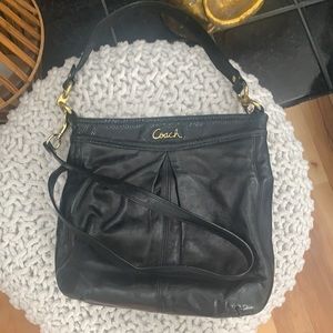 Black Coach  crossbody purse